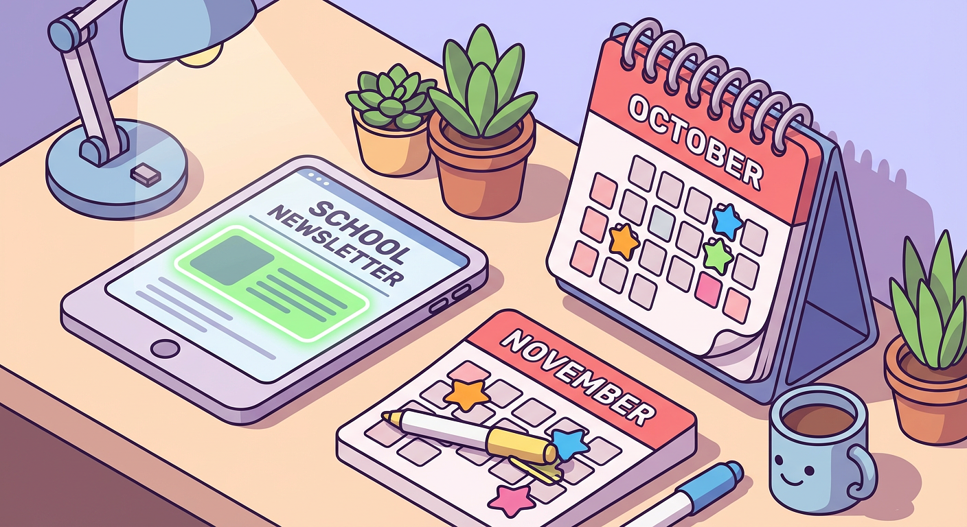 School Newsletter: How to Actually Read It and Use It